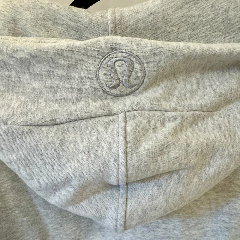 Lululemon Heather Gray Women's Scuba Half-Zip Hoodie XS/S - Picture 6 of 8